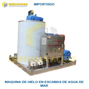 MAQUINA DE HIELO EN ESCAMAS DE AGUA DE MAR